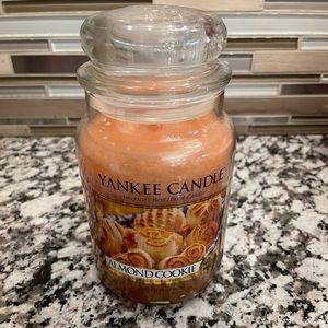 Yankee Candle Large Jar Almond Cookie - NWOT